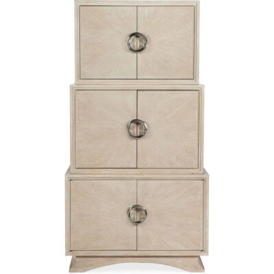 Nouveau Chic Bar Cabinet 6500-75160-80 6500 75160 80 straight silo