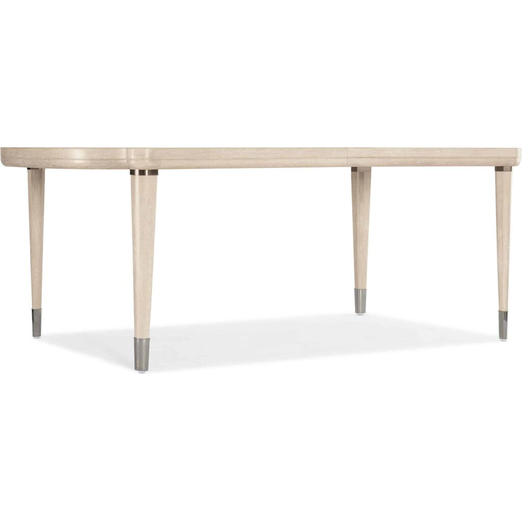 Nouveau Chic Rectangle Dining Table w/1-22in Leaf