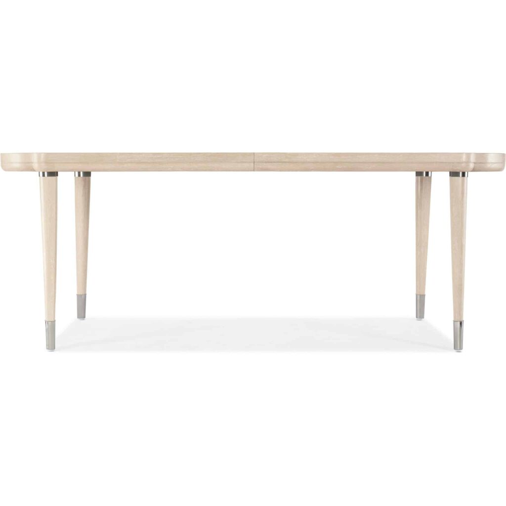 Nouveau Chic Rectangle Dining Table w/1-22in Leaf - Image 3