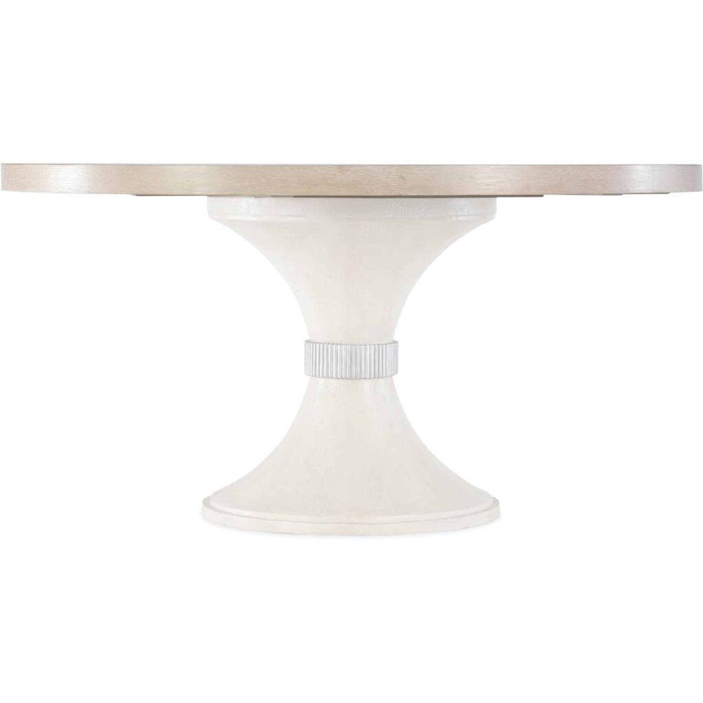 Nouveau Chic Round Pedestal Dining Table - Image 8