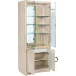 Nouveau Chic Display Cabinet 12 Nouveau Chic Display Cabinet 6500-75906-80 6500 75906 80 open silo