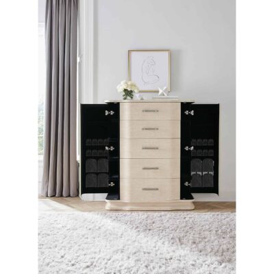 Nouveau Chic Five Drawer Chest 6500-90010-80 6500 90010 80 room2