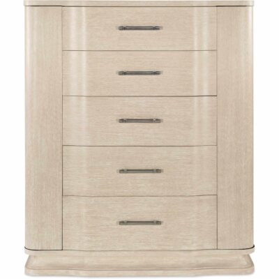 Nouveau Chic Five Drawer Chest 6500-90010-80 6500 90010 80 straight silo