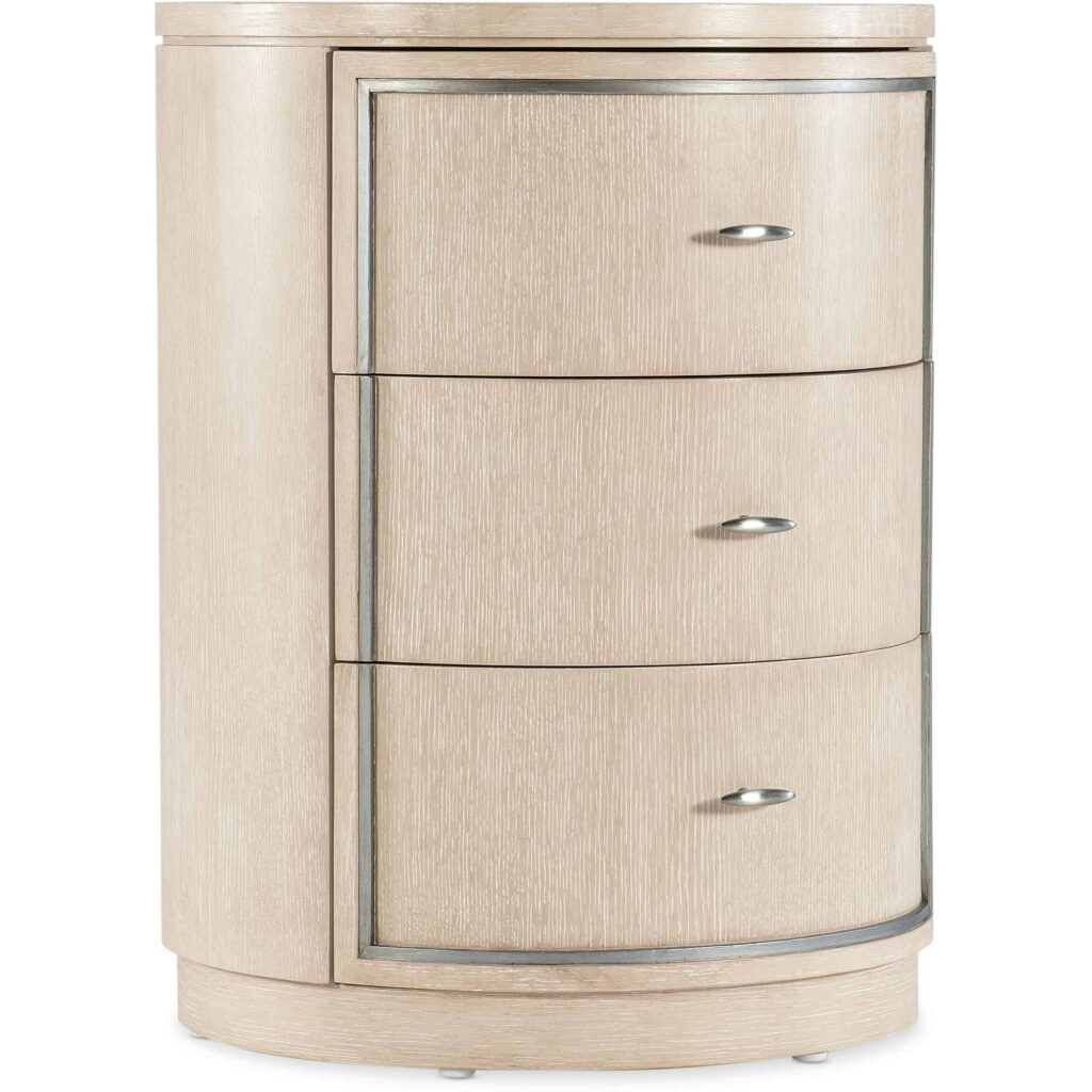 Nouveau Chic Round Nightstand