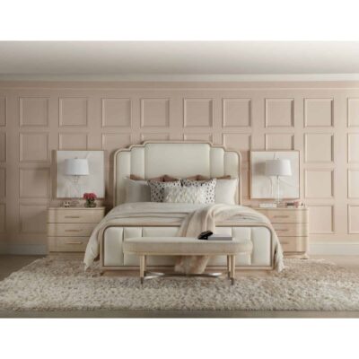 Nouveau Chic King Upholstered Bed 6500-90866-80 6500 90866 016 019 80 room