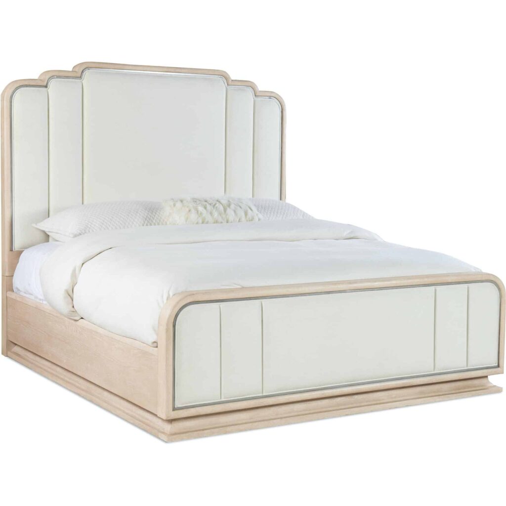 Nouveau Chic King Upholstered Bed