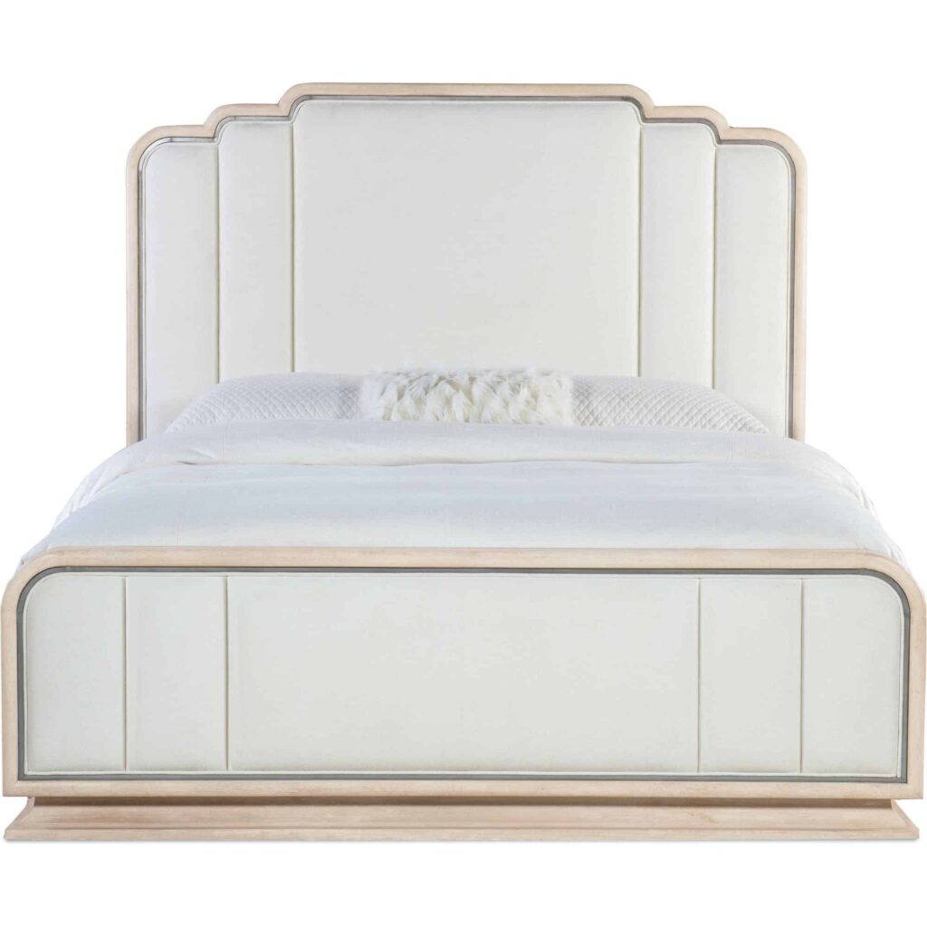 Nouveau Chic King Upholstered Bed - Image 2