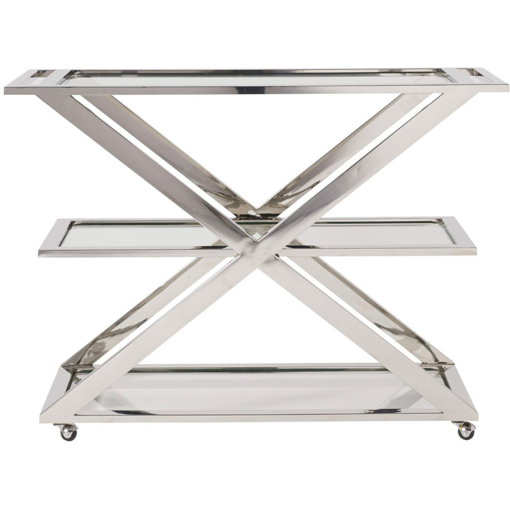 Modern Draper Bar Cart