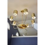 Castle Yard Chandelier - Brass 65731 65731 F