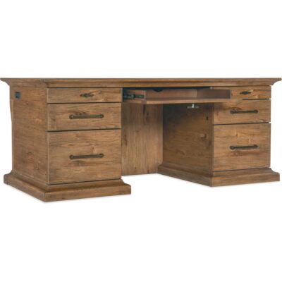 Big Sky Executive Desk 6700-10562-80 6700 10562 80 open silo