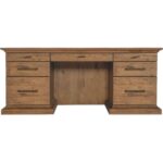 Big Sky Executive Desk 8 Big Sky Executive Desk 6700-10562-80 6700 10562 80 straight silo