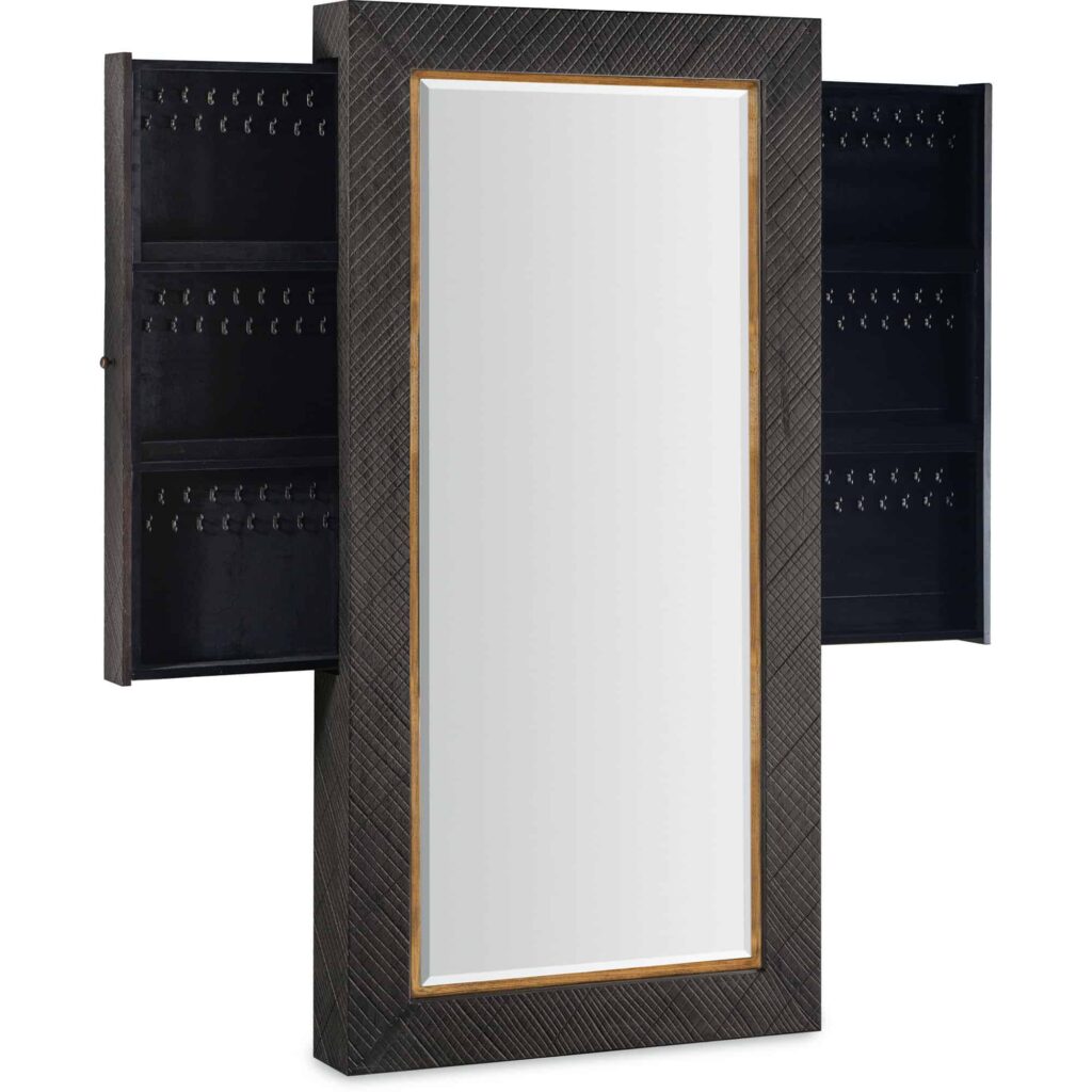 Big Sky Floor Mirror w/Jewelry Storage - Image 2