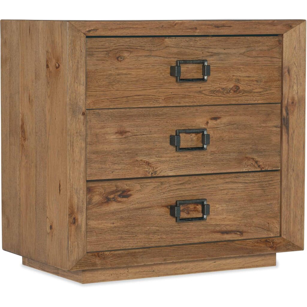 Big Sky Three Drawer Nightstand