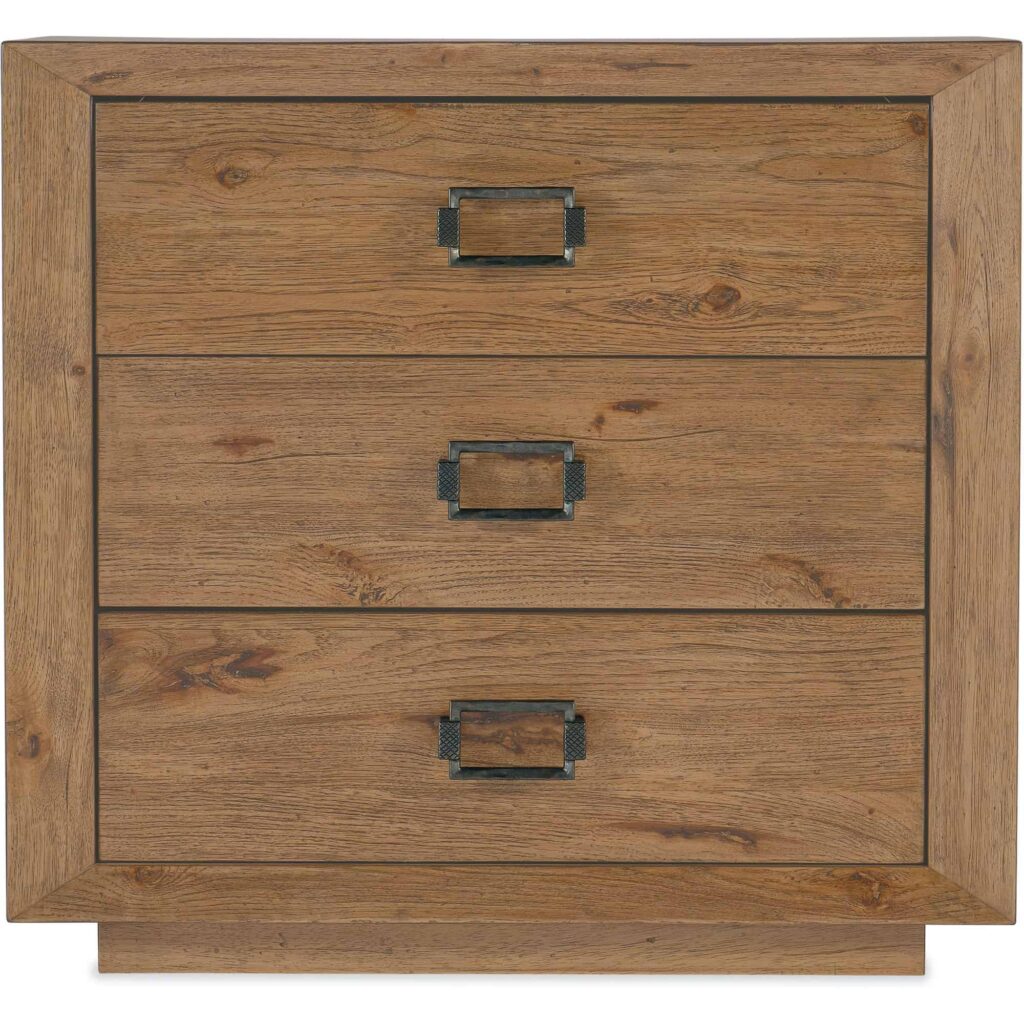 Big Sky Three Drawer Nightstand - Image 2