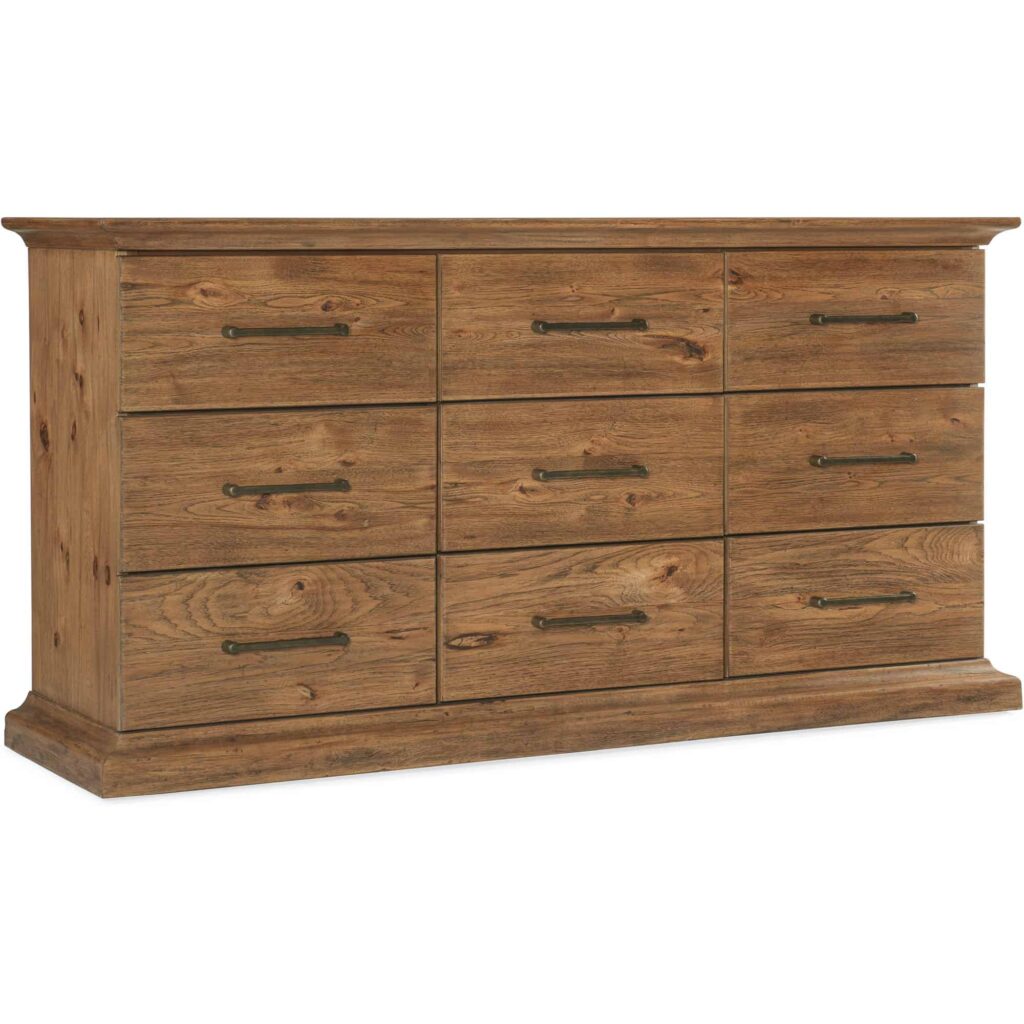 Big Sky Nine Drawer Dresser