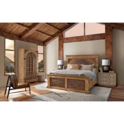 Big Sky King Corbel Bed 6700-90366-80 6700 90366 013 217 80 room