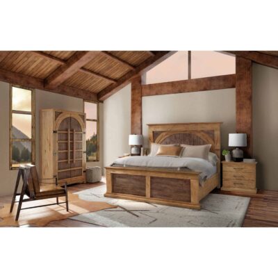 Big Sky King Corbel Bed 6700-90366-80 6700 90366 016 013 80 room