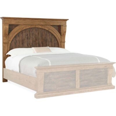 Big Sky King Corbel Bed 6700-90366-80 6700 90367 80 silo