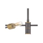 Pluton Chandelier - Gunmetal 5 Pluton Chandelier - Gunmetal 67215 67215 B