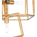 CUBIST CHANDELIER - GOLD 3 CUBIST CHANDELIER - GOLD 67226 67226 B