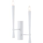 Dumas Plaster Sconce - White (Right) 67413 67413 C