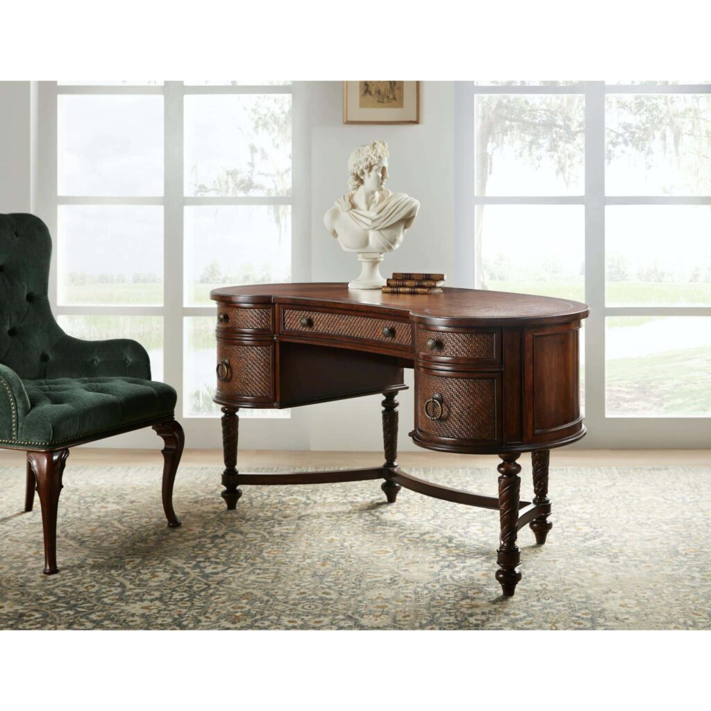 Charleston Kidney Writing Desk - Image 5