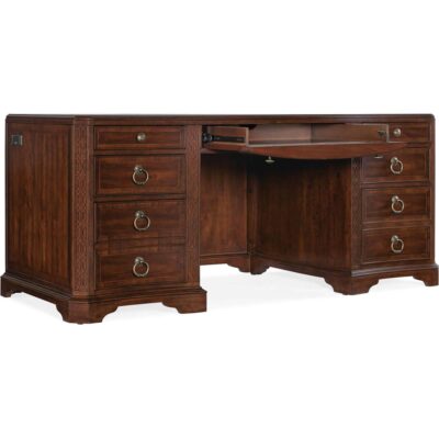 Charleston Executive Desk 6750-10563-85 6750 10563 85 open silo