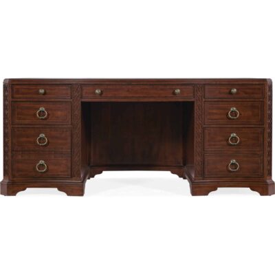 Charleston Executive Desk 6750-10563-85 6750 10563 85 straight silo