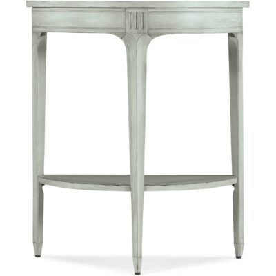 Charleston Demilune Accent Table 6750-50003-40 6750 50003 40 straight silo