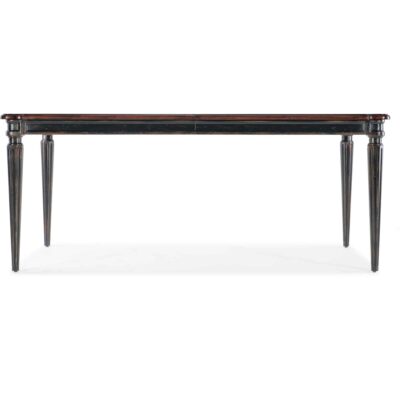 Charleston Rectangle Leg Dining Table w-2-22in leaves 6750-75200-00 6750 75200 00 straight silo