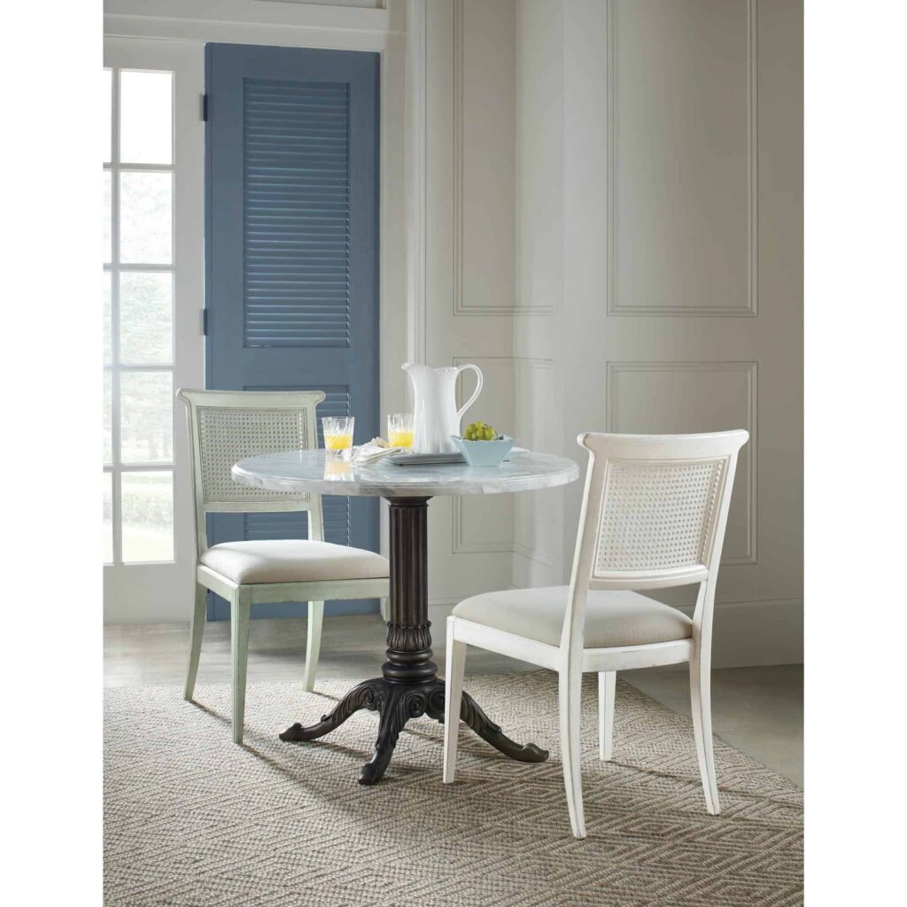 Charleston Upholstered Seat Side Chair - Image 4