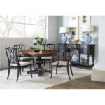 Charleston Round Pedestal Dining Table w/1-20in leaf 15 Charleston Round Pedestal Dining Table w/1-20in leaf 6750-75203-00 6750 75203 00 300 310 907 97 room