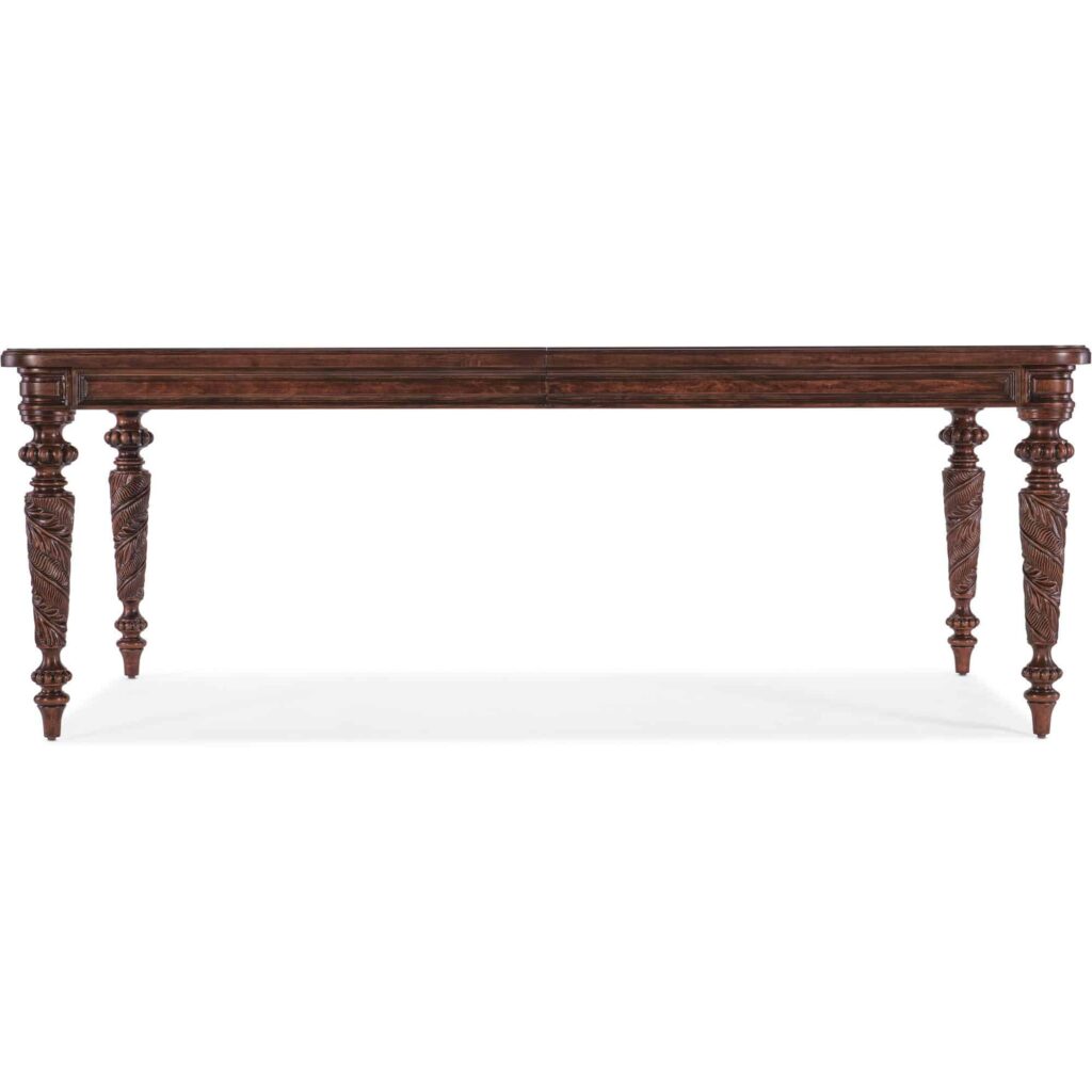 Charleston Leg Table w/1-24 in leaf - Image 2