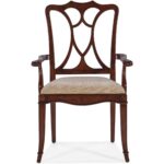 Charleston Upholstered Seat Arm Chair 6 Charleston Upholstered Seat Arm Chair 6750-75300-85 6750 75300 85 straight silo