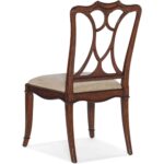 Charleston Upholstered Seat Side Chair 8 Charleston Upholstered Seat Side Chair 6750-75310-85 6750 75310 85 back silo