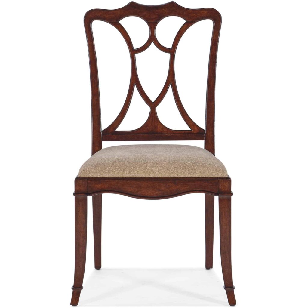 Charleston Upholstered Seat Side Chair - Image 4