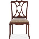 Charleston Upholstered Seat Side Chair 10 Charleston Upholstered Seat Side Chair 6750-75310-85 6750 75310 85 straight silo