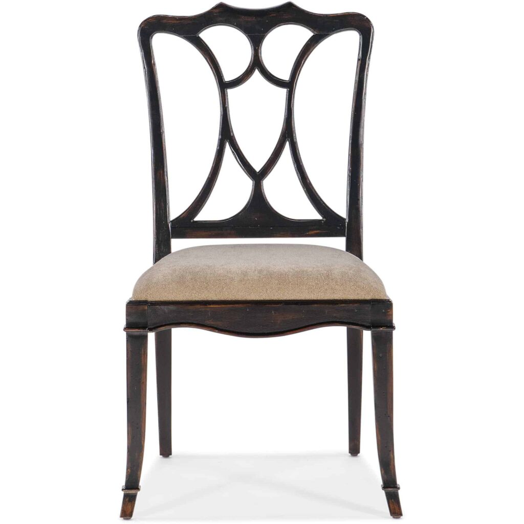 Charleston Upholstered Seat Side Chair - Image 3