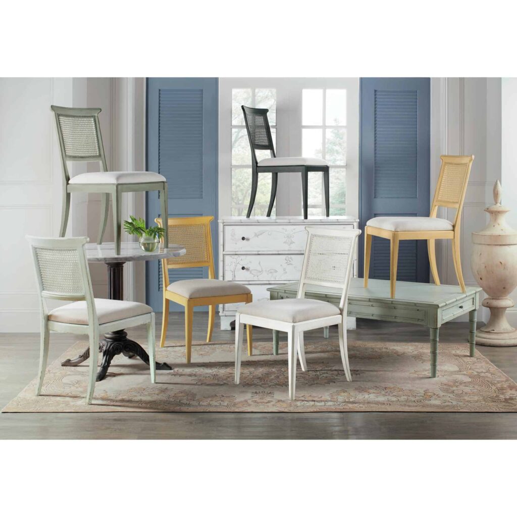 Charleston Upholstered Seat Side Chair - Image 5