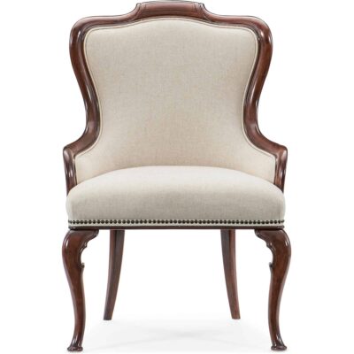 Charleston Upholstered Arm Chair 6750-75600-85 6750 75600 85 straight silo