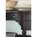 Charleston 74'' Solid Wood Console Table 10 Charleston 74'' Solid Wood Console Table GCSR5084 6750 75907 97 detail