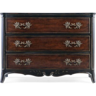 Charleston Three-Drawer Accent Chest 6750-85002-00 6750 85002 00 straight silo