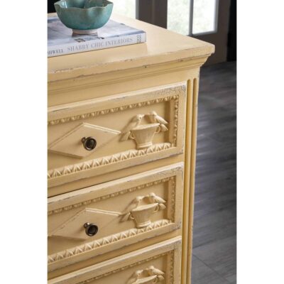 Charleston Three-Drawer Accent Chest 6750-85011-12 6750 85011 12 detail