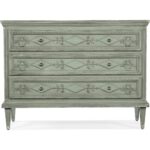 Charleston Three-Drawer Accent Chest 6750-85011-32 6750 85011 32 straight silo