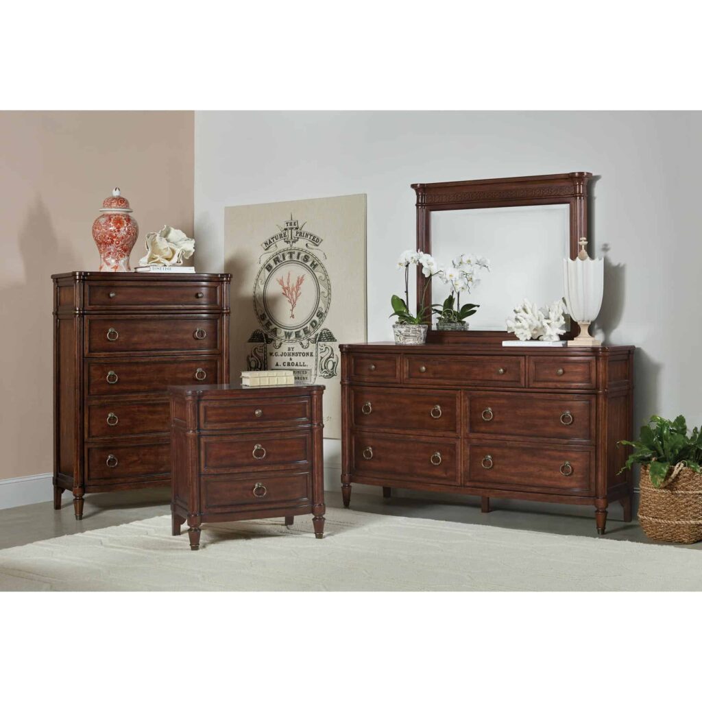 Charleston Three-Drawer Nightstand - Image 4