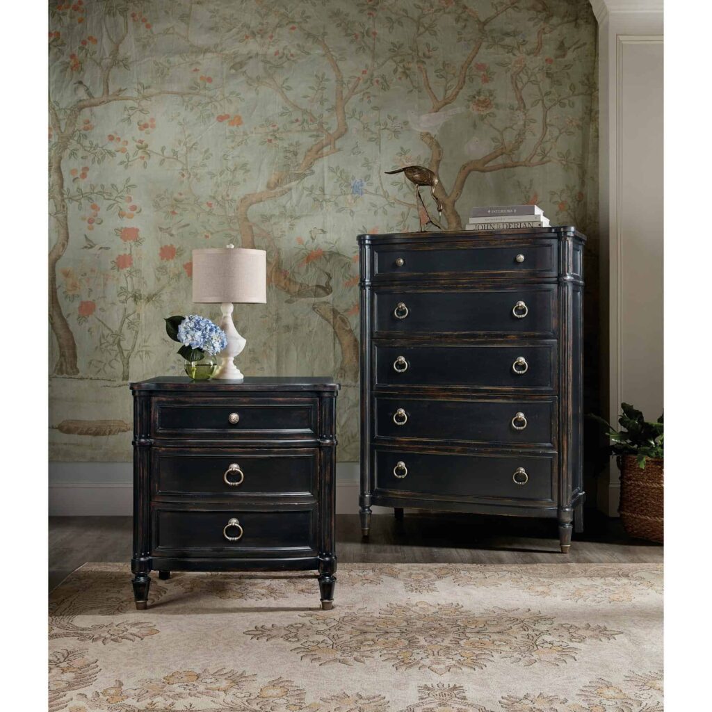 Charleston Three-Drawer Nightstand - Image 4