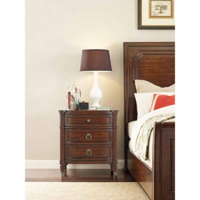 Charleston Three-Drawer Nightstand 6750-90015-85 6750 90015 85 room