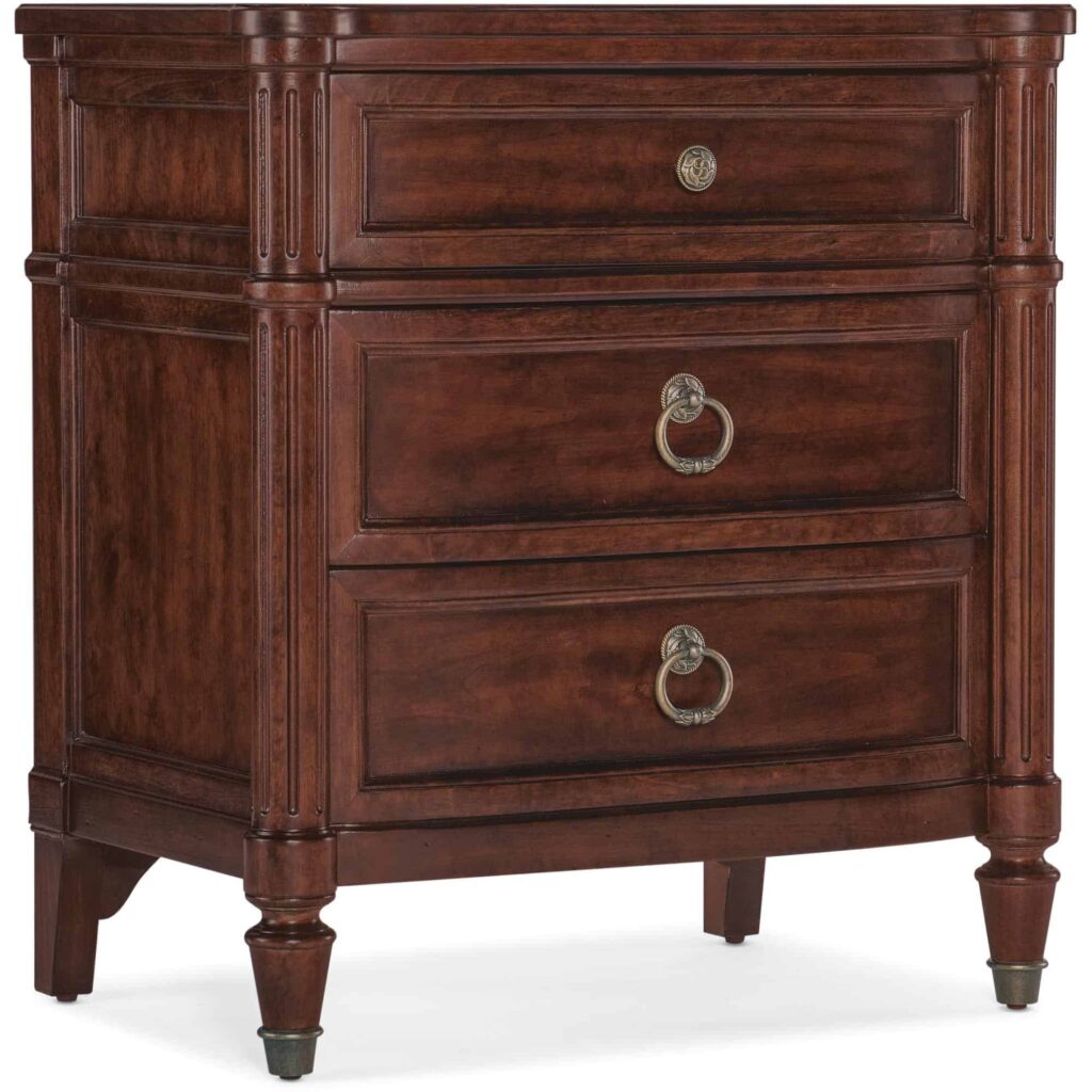 Charleston Three-Drawer Nightstand