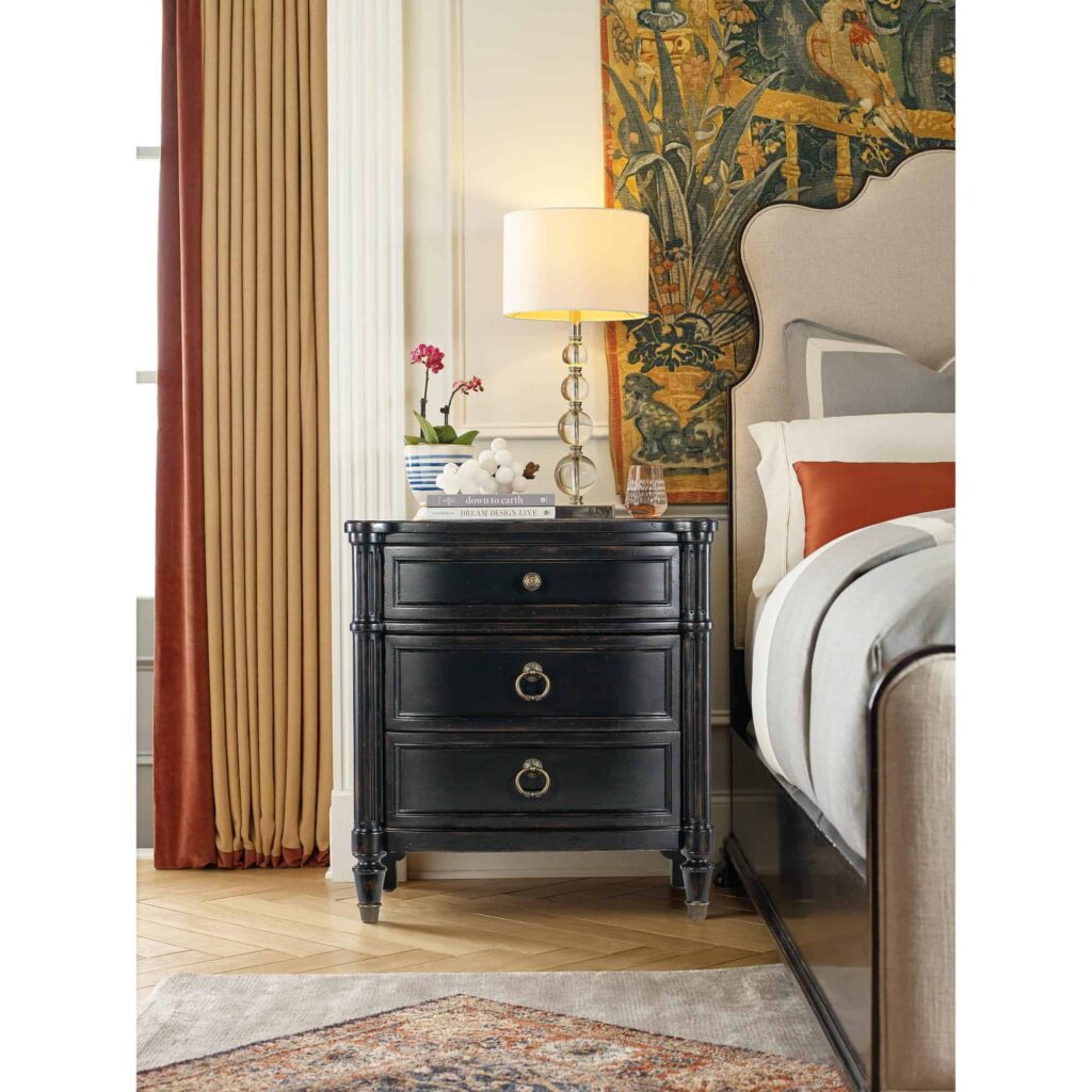 Charleston Three-Drawer Nightstand - Image 5