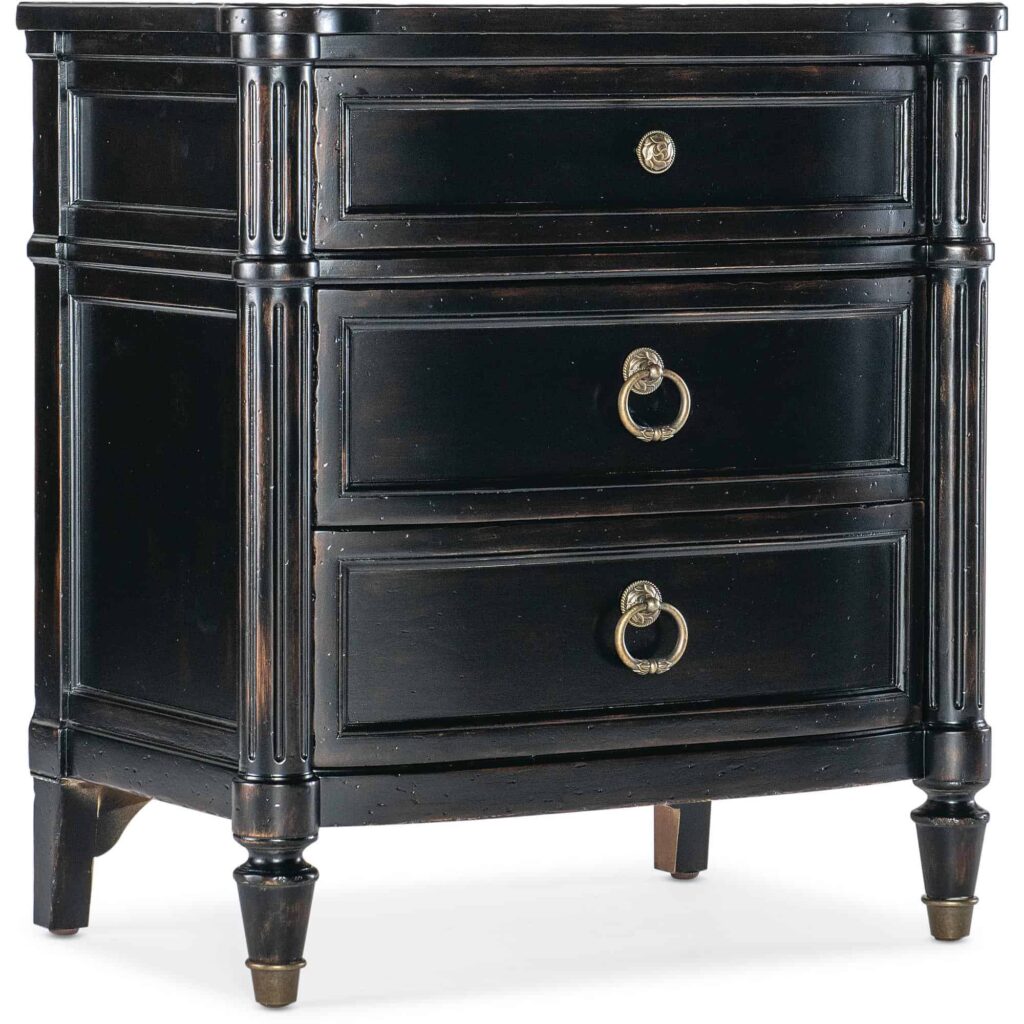 Charleston Three-Drawer Nightstand